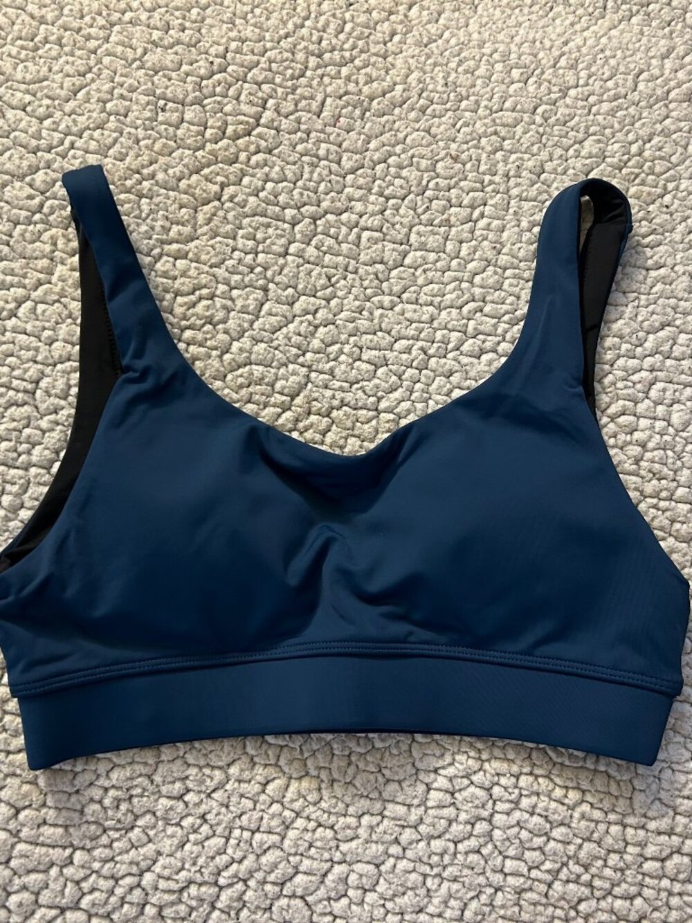 KT by Knix -- turquoise blue, swim top, womens XS